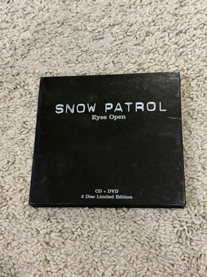 Snow Patrol   Eyes Open - 2006 limited edition digipak CD + DVD RARE