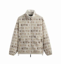 Kith Sheridan Sherpa Full Zip Jacket Monogram...