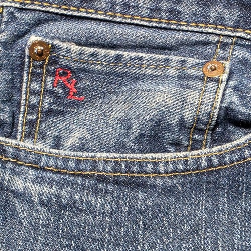 Polo Ralph Lauren Cortlandt homme jambes droites jean bleu délavé moyen 31x30 - Photo 4/9