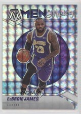 2020-21 Panini Mosaic Men of Mastery Mosaic Prizm LeBron James #20 5ub