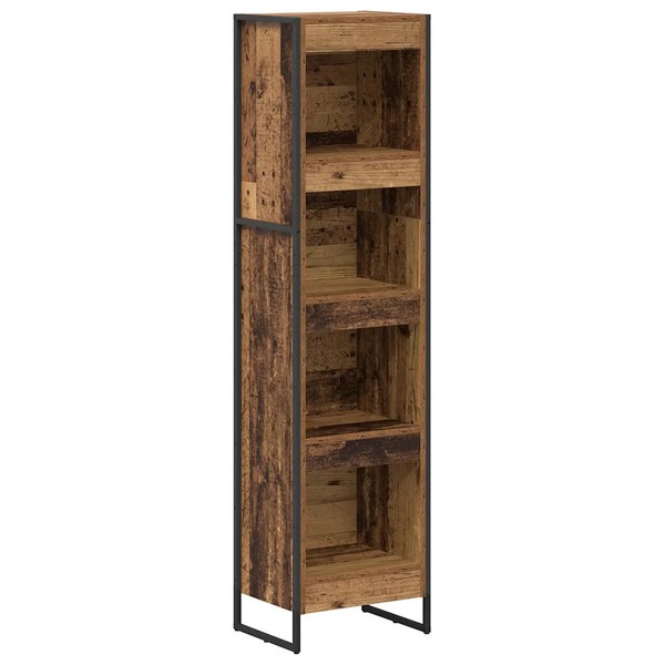 BüCherregal Altholz 40X30X155 Cm Holzwerkstoff Standregal-image