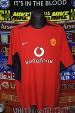 5/5 Manchester United adults XXL 2002 MINT football shirt jersey trikot soccer