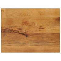 Tischplatte 90X60X3,8 Cm Rechteckig Massivholz Mango