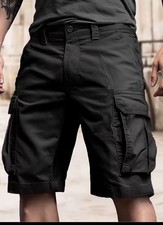 Men's Cargo Shorts - Multi-Pocket Casual Work Shorts - Tactical Military Style