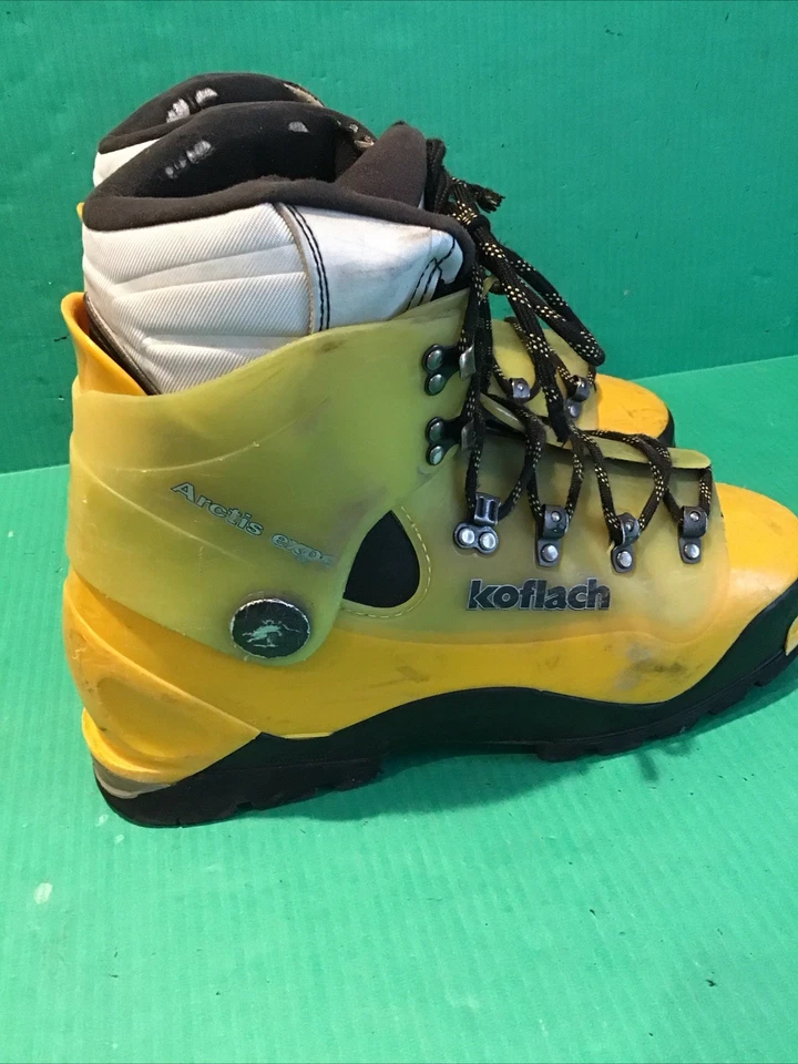 BOTAS de escalada en hielo de montañismo de plástico Koflach Arctis Expe talla EE. UU. 11,5 Foto 3 de 4