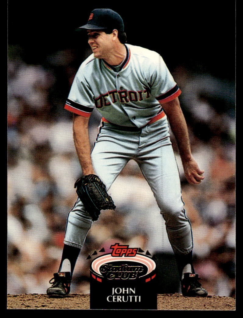 1992 Stadium Club #71b John Cerutti