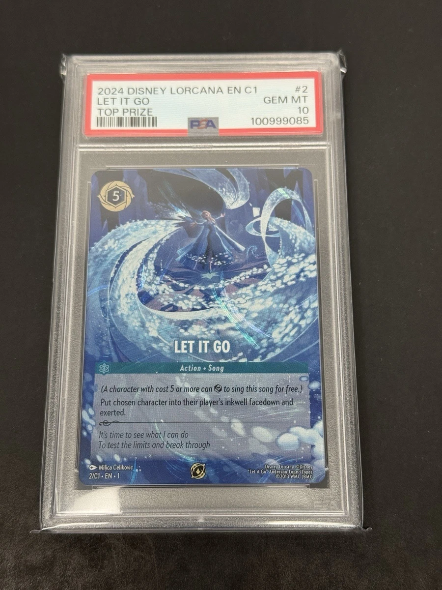 ディズニー　ロルカナ Let It Go プロモ　 PSA10 Let It Go 2 Disney Lorcana Promo Cards for sale | eBay