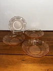 Macbeth Evans American Sweetheart Pink Depression Glass Berry Bowl 6" lot of 4