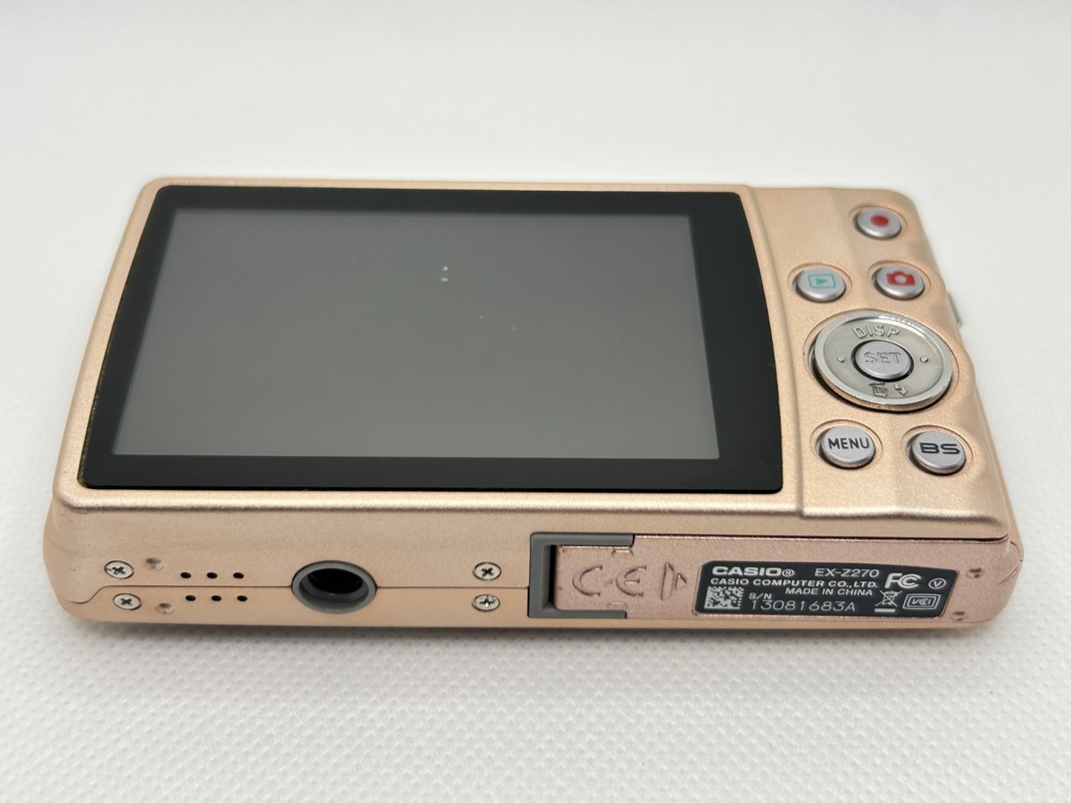 Near Mint] CASIO EXILIM ZOOM EX-Z270 Pink 10.1 MP Compact Digital