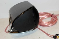 ALTOPARLANTE SATELLITARE B&W BOWERS & WILKINS M-1 NERO CON CAVO MONSTER FUNZIONA BENE