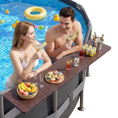 Above Ground Pool Accessories Pool Bar for Above Ground Pool Bar Table 47.2'' ...