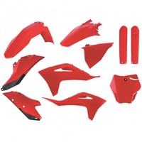 Plastikkit Rot / Schwarz Plastiksatz Passend FüR Gas Gas MC 350 F Bj. 2022-2023