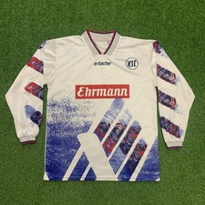 Karlsruher SC KSC Trikot Heim 1994/1995 XL Erbacher langarm Ehrmann