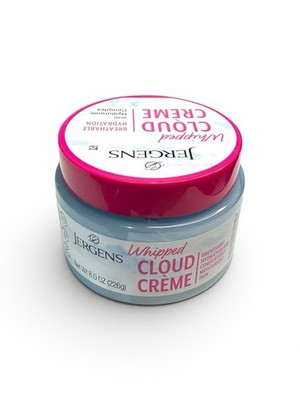 1 x Jergens Whipped Cloud Creme Breathable Hydration Hyaluronic Complex 8oz