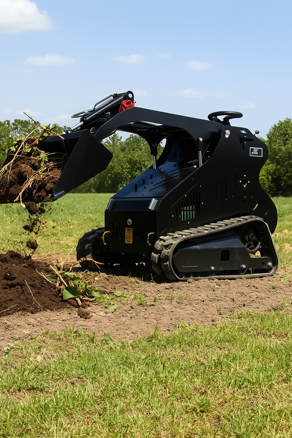 Compact Track Skid Steer Loader & 9HP Remote Mower Bundle Black Friday Deal
