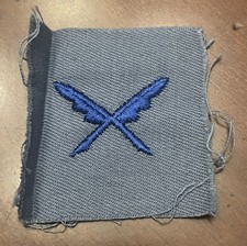 Vintage Air Scout Scribe Position Patch Boy Scout Uniform Insignia BSA 