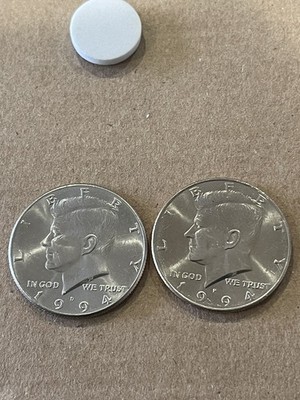 1994  P&D Kennedy Half Dollar -Nice Rim-Two Coins Set-Free Shipping 