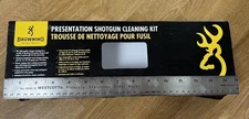 Browning Presentation Shotgun Cleaning Kit in Wooden Box Excellent Condition