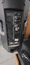OPERA High Efficiency Series MK2 Powered Speakers, 15" Subwoofers. Made in ITALY
