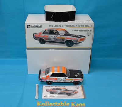 1:18 Classic Carlectables 1972 South Pacific Holden LJ Torana - GTR XU-1 - #36C
