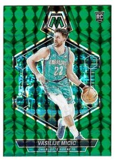 2023-24 Vasilije Micic Panini Mosaic Green Mosaic Rookie - Charlotte Hornets