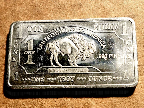 ONE TROY OUNCE "BUFFALO" TIN