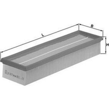 Knecht LX 617 Luftfilter für MERCEDES BENZ S KLASSE SL W140 C140 R129