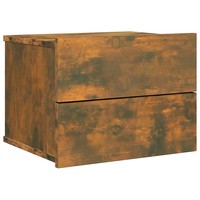 Nachttisch RäUchereiche B/H/T 40X30X30 Cm Holzwerkstoff Kommode
