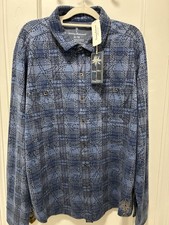Tommy Bahama Men's Fireside Fronds Plaid Check Flannel Shirt XL New