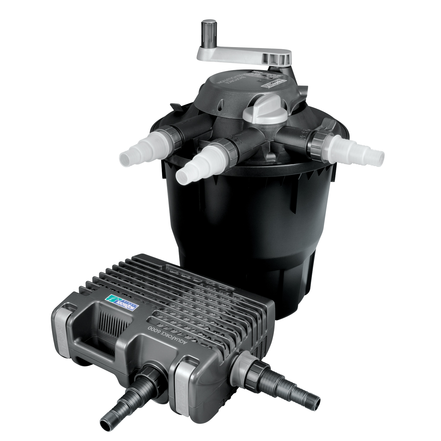 HOZELOCK BIOFORCE REVOLUTION 9000 UV POND PRESSURE FILTER PUMP KIT SYSTEM UVC