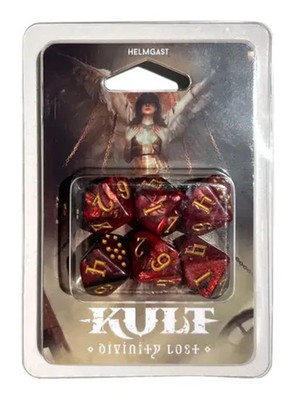 KULT: Divinity Lost - Dice Set (Inferno Edition) | englisch | EAN 5060523345311