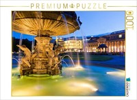 Calvendo Puzzle Schlossplatz In Stuttgart | 1000 Teile Lege-GrößE 64 × 48 Cm Fot