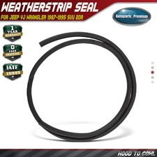 Hood To Cowl Weatherstrip Seal For Jeep Yj Wrangler 1987-1995 Sport Utility 2dr
