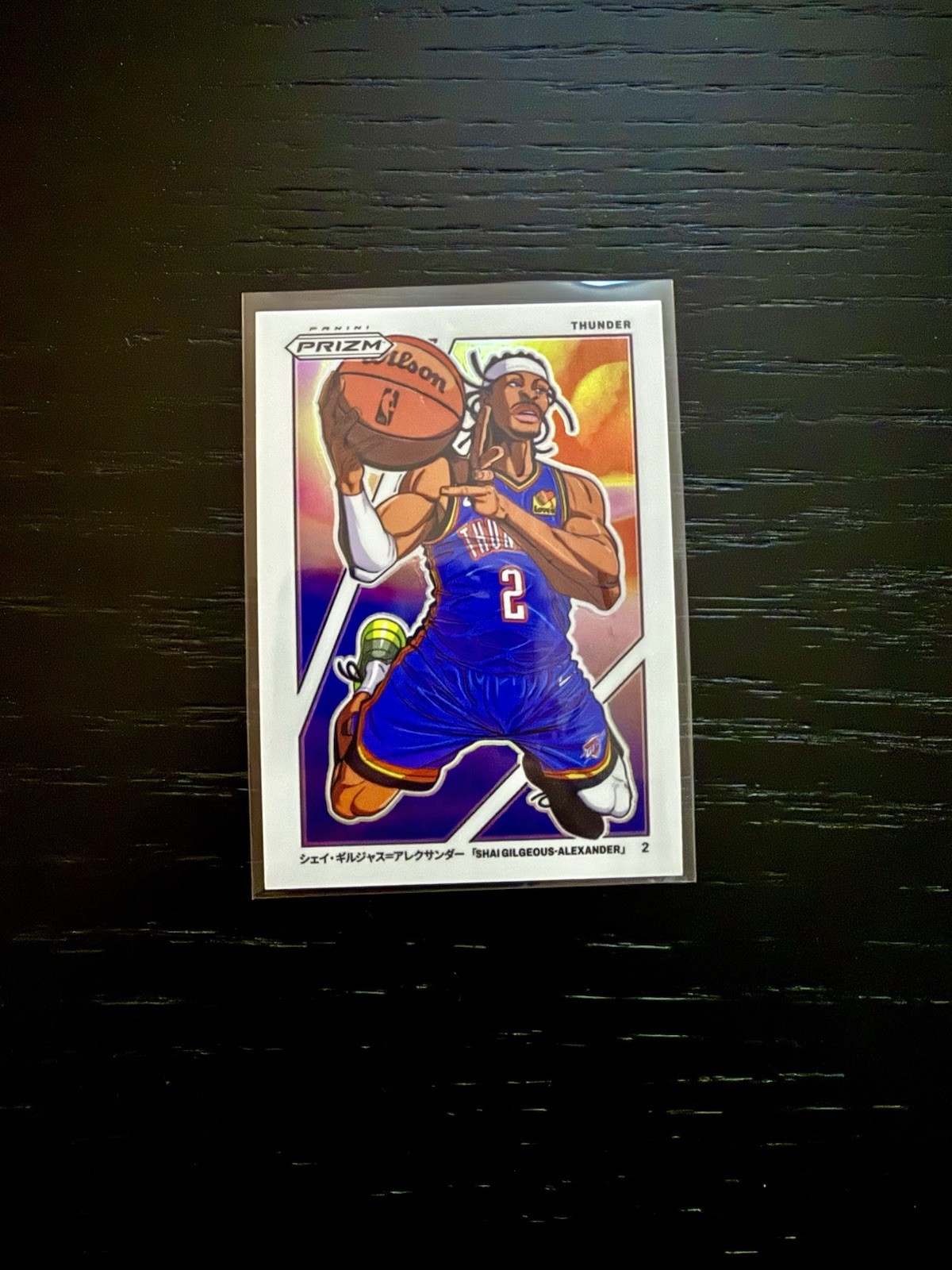 2024-25 Panini Prizm Shai Gilgeous-Alexander #18 Manga Case Hit SSP