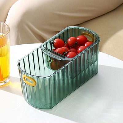  Aufbewahrungsbox Für Snacks Snacktablett Mit Fächern Trockener Obstbehälter
