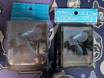 Pokemon Official Deck Shield & Deck Case Mega Charizard X 64 Sleeve Japanese NEW