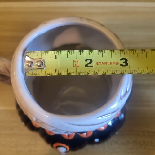 Tazza zucca nera Johanna Parker mamma Peeps collezione Halloween stile retrò - Foto 12 di 13