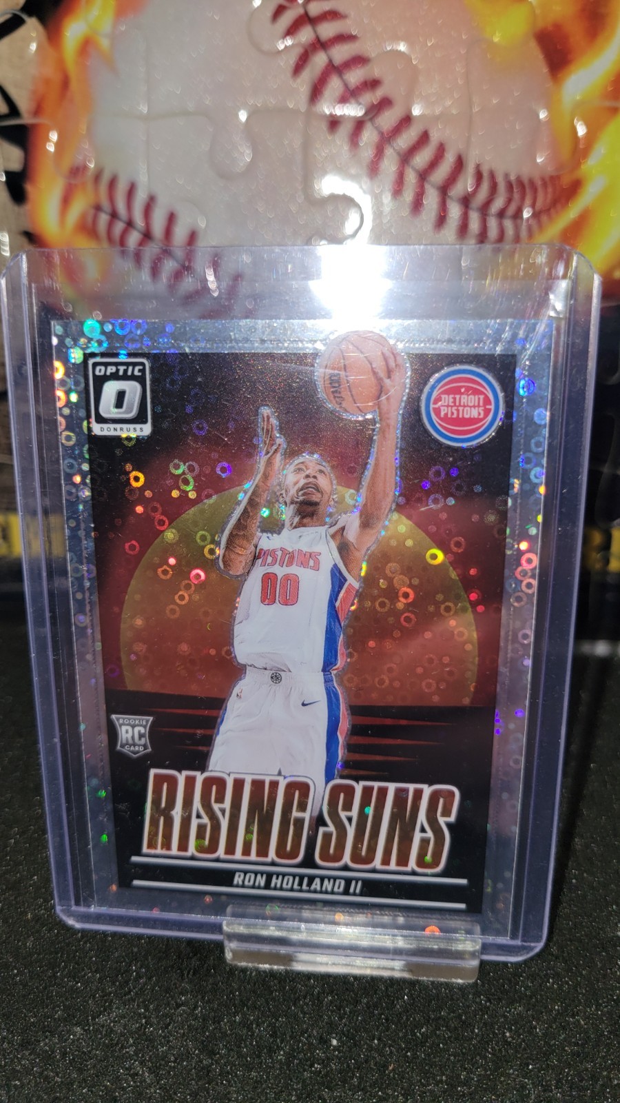 2024-25 Donruss Optic Fastbreak Ron Holland Rising Suns Rookie RC Pistons