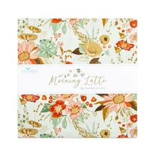 Riley Blake Designs 10-16920-42 Morning Latte precut 10 Inch Stacker by Sandy Ge