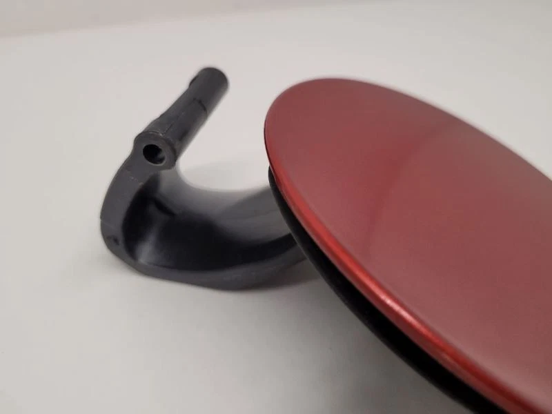 2011-2019 FORD FIESTA Fuel Filler Door RED ORANGE AE8Z54405A26A - Image 3 of 4