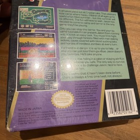 Friday the 13th NES Nintendo 1989 FACTORY SEALED