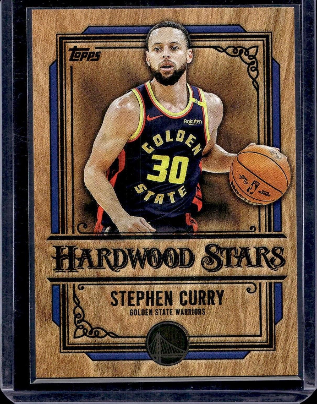 2025-26 Topps Stephen Curry Hardwood Stars Golden State Warriors HS-5