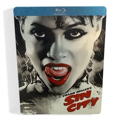 Sin City Blu Ray Steelbook 2005 Willis Alba Dawson w/ Bonus Disc Canada Excl