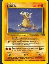 Cubone 50/64 Common Jungle Pokemon Unlimited Near Mint on eBay