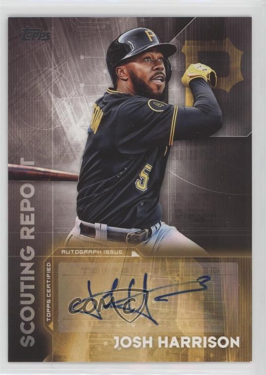 Josh Harrison #SRA-JHR 2016 Topps Baseball Scouting Report Autographs