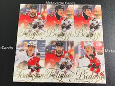 2025-26 Fleer Flair Chicago Blackhawks Team Base Set Lot x 6  Connor Bedard