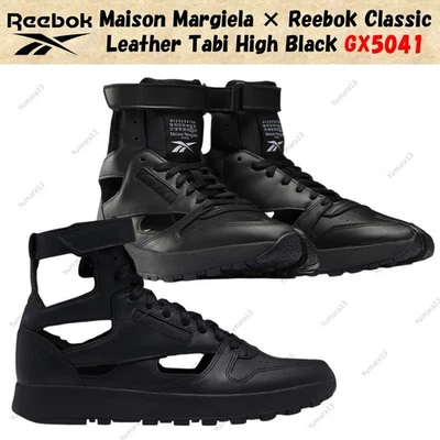 Maison Margiela × Reebok Classic Leather Tabi High Noir GX5041 Homme Taille - Photo 1/4