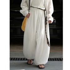 New Japanese Pants Comfortable Trousers Women Loose Fit Wide Leg Pants Casual