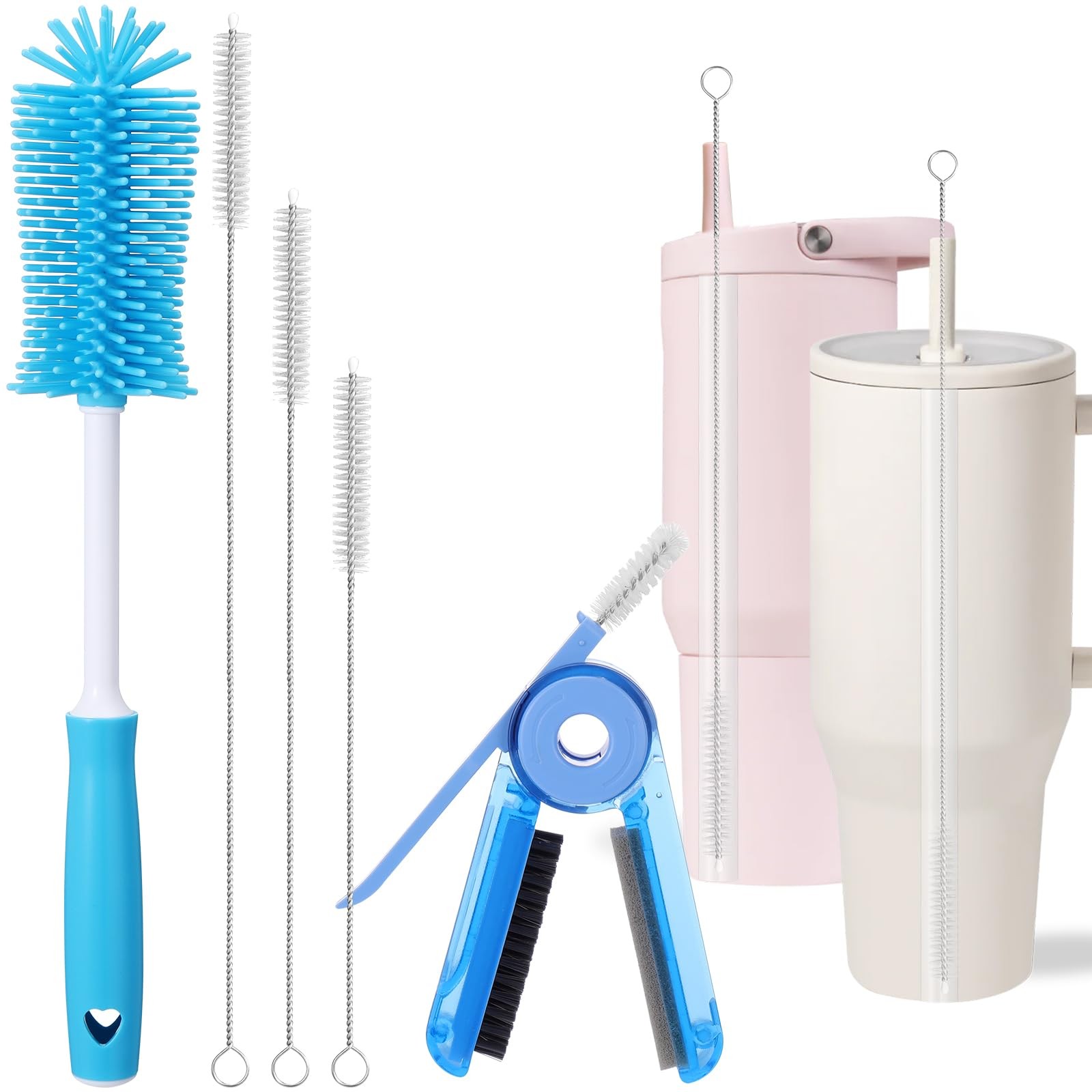 5 Pcs Water Bottle Cleaner Brush Set for Hydrojug 20 oz/32 o