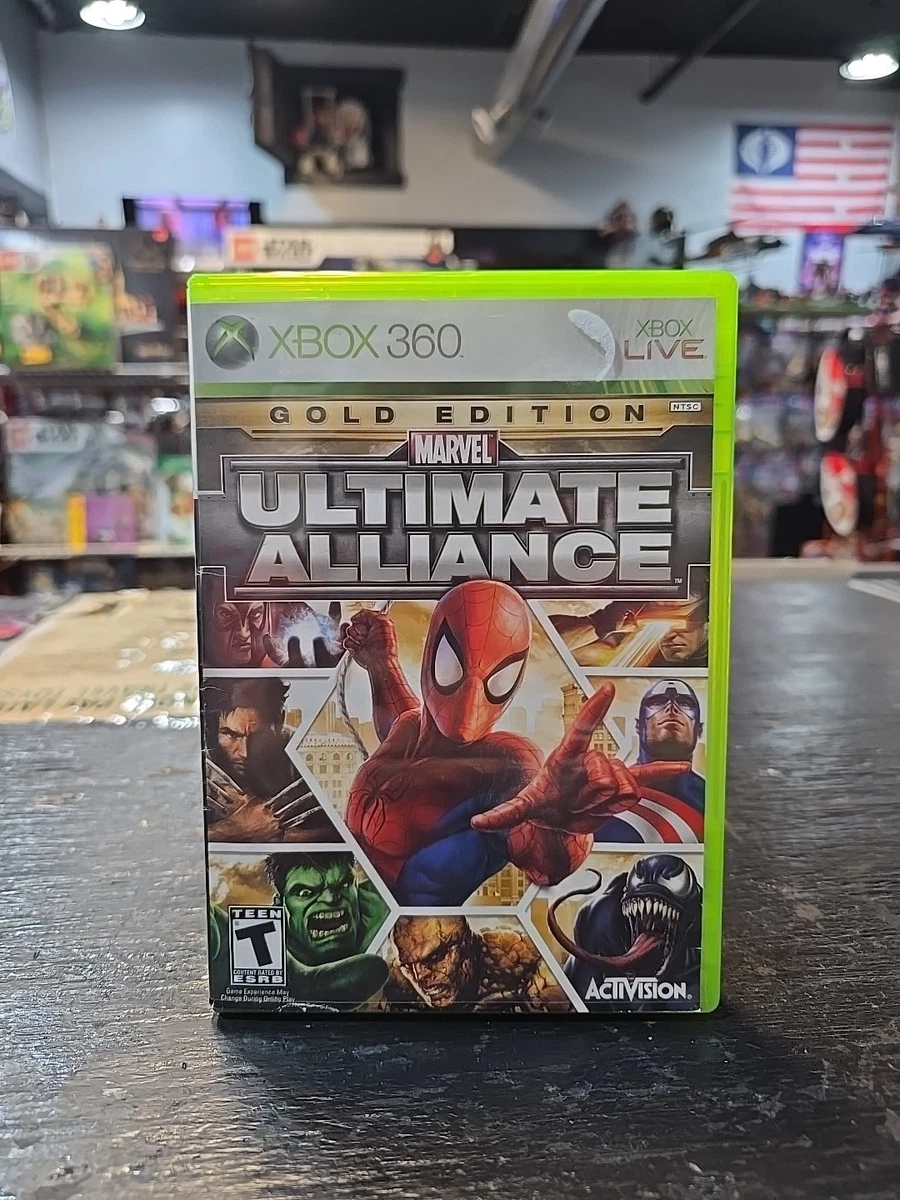 Marvel: Ultimate Alliance Microsoft Xbox 360 Video Games for sale